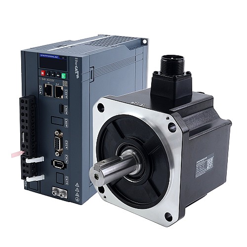 Набор серводвигателей переменного тока A6H серии 1300W EtherCAT 1500rpm 8.34Nm 17-битный абсолютный энкодер IP67 - A6H-EC1300H2A1-M17 | StepperOnline