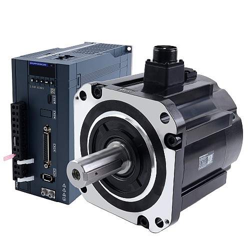 Набор серводвигателей переменного тока A6H серии 2900W RS485 1500rpm 18.60Nm с тормозом 17-битный абсолютный энкодер IP67 - A6H-RS2900H3B1-M17 | StepperOnline