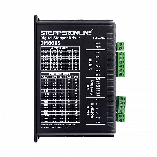 Цифровой шаговый драйвер 2.1-8.4A 24-70VAC или 30-110VDC для двигателя Nema 34