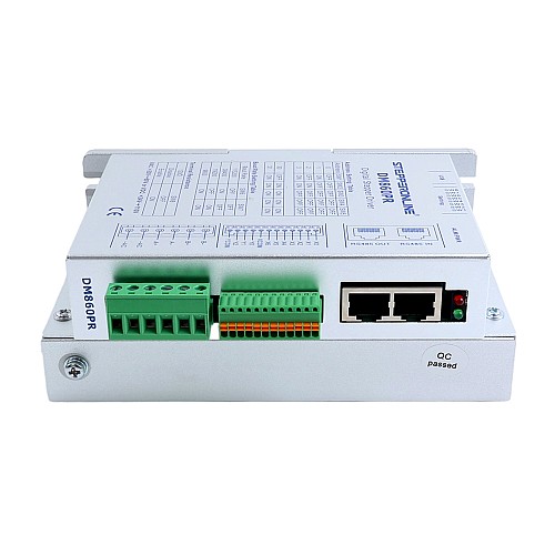 Шаговый драйвер Modbus RS485 серии Y 0-6,0 А, 24-110 В постоянного тока для шагового двигателя Nema 34 - DM860PR | StepperOnline Шаговый драйвер Modbus RS485 серии Y 0-6,0 А, 24-110 В постоянного тока для шагового двигателя Nema 34 - DM860PR | StepperOnline