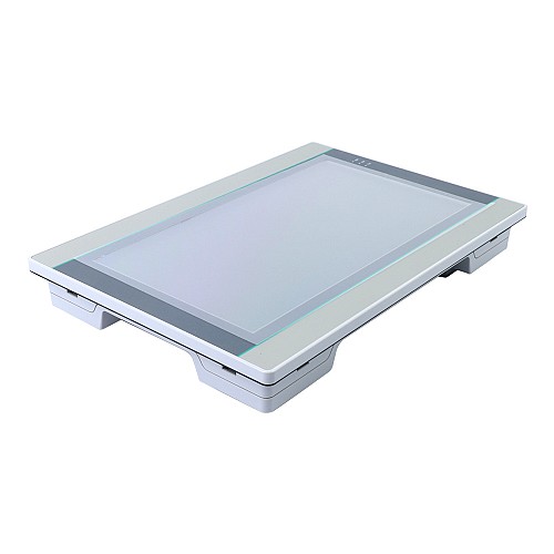 Сенсорный экран HMI LED с разрешением 10,1 дюйма, разрешением 1024 x 600 пикселей, последовательным портом RS-485 и USB, флэш-памятью 128 МБ и светодиодным дисплеем