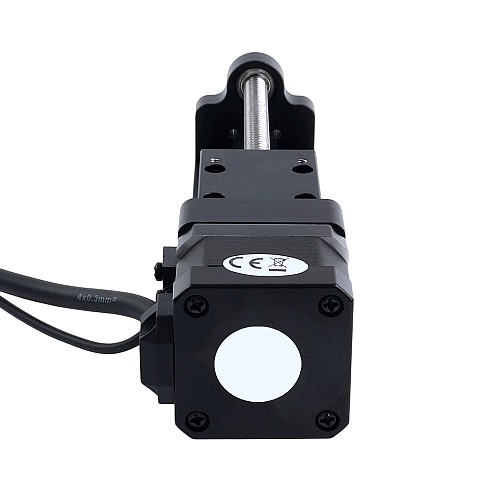 Линейный актуатор с шариковой винтовой передачей и шаговым двигателем Nema 17 1,5A Ход 80 мм 0,25 Н·м (35,40 унция-дюйм) Шаг винта 2 мм (0,0787 дюйма) с датчиком - LMD17S13B2B15-080 | StepperOnline