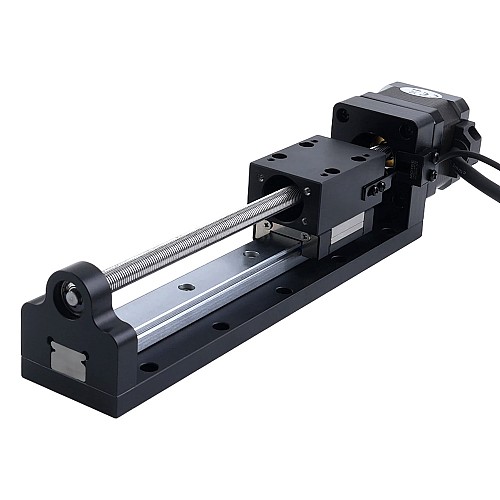 Линейный актуатор с шариковой винтовой передачей и шаговым двигателем Nema 17 ток 1,5A Ход 120 мм 0,25 Н·м (35,40 унция-дюйм) Шаг винта 1 мм (0,0393 дюйма) с датчиком - LMD17S13BSB15-120 | StepperOnline