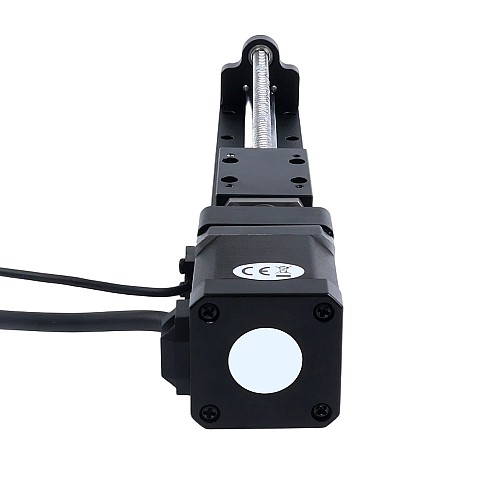 Линейный актуатор с шариковой винтовой передачей и шаговым двигателем Nema 17 2,5A Ход 200 мм 0,5 Н·м (70,81 унция-дюйм) Шаг винта 12 мм (0,4724 дюйма) с датчиком - LMD17S19B2B25-200 | StepperOnline