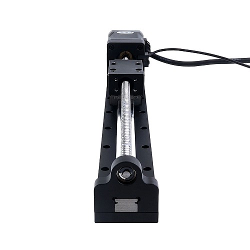 Линейный актуатор с шариковой винтовой передачей и шаговым двигателем Nema 17 2,5A Ход 200 мм 0,5 Н·м (70,81 унция-дюйм) Шаг винта 12 мм (0,4724 дюйма) с датчиком - LMD17S19B2B25-200 | StepperOnline