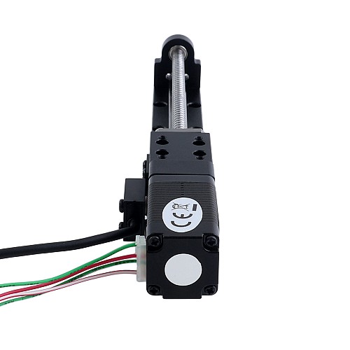 Актуатор с шариковой винтовой передачей и мотором Nema 8 0.5A Ход 90mm 0.02Nm(2.83oz.in)Шаг винта 2mm(0.07874) - LMD8S15BAA05-090 | StepperOnline