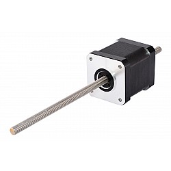 Nema 17, не закрепленный, 48 мм, 1,68 А, вывод 2 мм (0,07874 дюйма), длина 200 мм