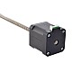 Nema 17, не закрепленный, 44 Н·см (62,31 унции·дюйма), 48 мм, вывод 1,68 А, 8 мм (0,31496 дюйма), длина 200 мм