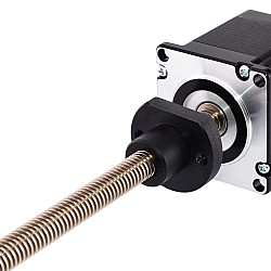 внешний стек Nema 23 56 мм, вывод 2,0 А, 2 мм (0,07874 дюйма), длина 300 мм