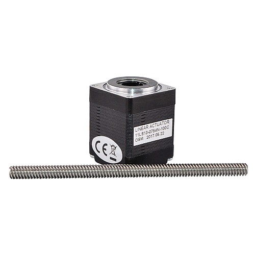 Nema 11, не закрепленный, 34 мм, вывод 0,75 А, длина 4,877 мм (0,192 дюйма), 100 мм