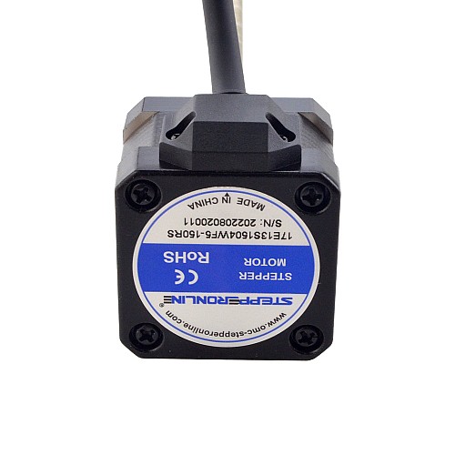 Внешний линейный шаговый двигатель NEMA 17 Acme, 1,5 А, 34 мм, винтовой вывод, длина вывода 12,7 мм (0,5 дюйма), длина вывода 150 мм