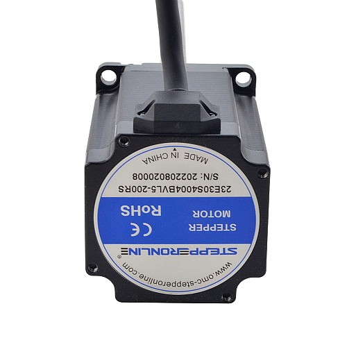 Линейный шаговый двигатель с шарико-винтовой передачей NEMA 23, 4,0 А, 75 мм, шаг резьбы 5 мм (0,1969 дюйма), длина вывода 200 мм