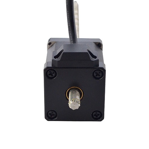 Распродажа в Китае: линейный шаговый двигатель NEMA 14 без фиксатора, 1,5 А, 47 мм, винтовой вывод, длина вывода 12,7 мм (0,5 дюйма), 200 мм