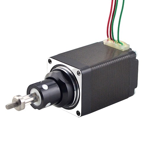 Nema 11 Captive 46 мм, вывод 0,35 А, ход 12,7 мм (0,025 дюйма)