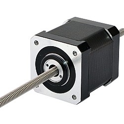 NEMA 17, неблокируемый, 48 мм, вывод 1,3 А, 0,794 мм (0,031 дюйма), длина 250 мм