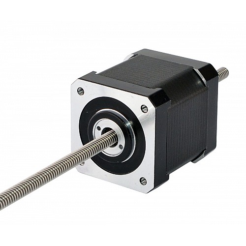 NEMA 17, неблокируемый, 48 мм, вывод 1,3 А, 0,794 мм (0,031 дюйма), длина 250 мм