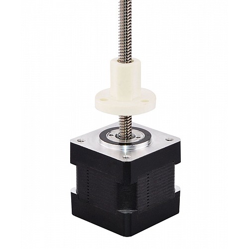 Внешний стек Nema 14 35 мм, вывод 0,57 А, длина 4,877 мм (0,192 дюйма), длина 150 мм