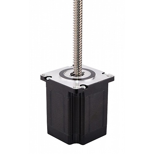 Nema 23, не закрепленный, 66 мм, вывод 2,5 А, длина 1,5875 мм (0,0625 дюйма), 250 мм