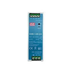 Блок питания MEANWELL EDR-120-24 120 Вт 24 В постоянного тока 5 А 115/230 В переменного тока на DIN-рейку