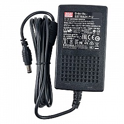 GST18A24-P1J MEANWELL 18 Вт 24 В постоянного тока 0,75 А 115/230 В переменного тока, надежный, экологичный промышленный адаптер переменного тока