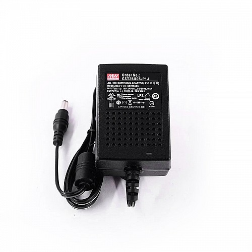 GST25U05-P1J MEANWELL 20 Вт 5 В постоянного тока 4 А 115/230 В переменного тока, надежный, экологичный промышленный адаптер переменного тока