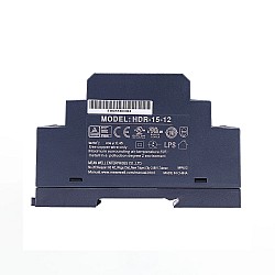 HDR-15-12 MEANWELL 15 Вт 12 В постоянного тока 1,25 А 115/230 В переменного тока Ультратонкий ступенчатый блок питания на DIN-рейку