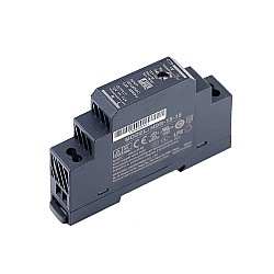 HDR-15-15 MEANWELL 15 Вт 15 В постоянного тока 1 А 115/230 В переменного тока Ультратонкий ступенчатый блок питания на DIN-рейку
