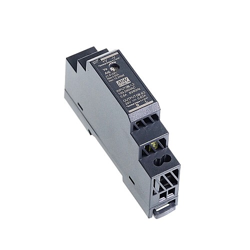 HDR-15-24 MEANWELL 15 Вт 24 В постоянного тока 0,63 А 115/230 В переменного тока Ультратонкий ступенчатый блок питания на DIN-рейку