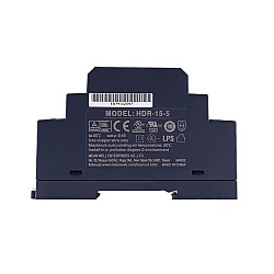 HDR-15-5 MEANWELL 15 Вт 5 В постоянного тока 2,4 А 115/230 В переменного тока Ультратонкий ступенчатый блок питания на DIN-рейку
