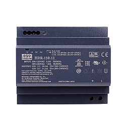 HDR-150-12 MEANWELL 12 В постоянного тока 10,2 А 122,4 Вт 115 В переменного тока/11,3 А 135,6 230 В переменного тока Ультратонкий ступенчатый блок питания на DIN-рейку
