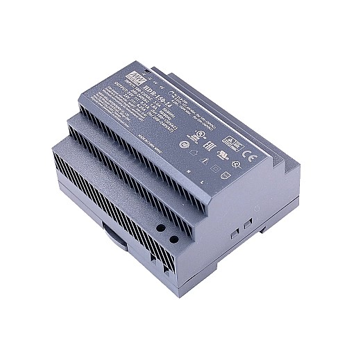 HDR-150-24 MEANWELL 24 В постоянного тока 5,31 А 127,4 Вт 115 В переменного тока/6,25 А 150 Вт 230 В переменного тока сверхтонкий ступенчатый блок питания на DIN-рейку