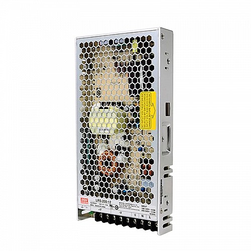 LRS-200-12 MEANWELL 200 Вт 12 В постоянного тока 17 А 115/230 В переменного тока закрытый импульсный источник питания