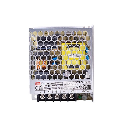 LRS-35-12 MEANWELL 35 Вт 12 В постоянного тока 3 А 115/230 В переменного тока закрытый импульсный источник питания