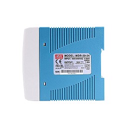 MDR-20-24 MEANWELL 20 Вт 24 В постоянного тока 1 А 115/230 В переменного тока блок питания на DIN-рейку