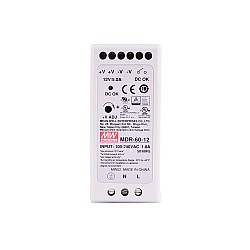 MDR-60-12 MEANWELL 60 Вт 12 В постоянного тока 5 А 115/230 В переменного тока блок питания на DIN-рейку