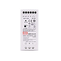 MDR-60-48 MEANWELL 60 Вт 48 В постоянного тока 1,25 А 115/230 В переменного тока с одним выходом промышленный источник питания на DIN-рейку