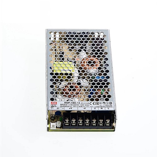 RSP-100-12 MEANWELL 102 Вт 12 В постоянного тока 8,5 А 115/230 В переменного тока, один выход с функцией коррекции коэффициента мощности