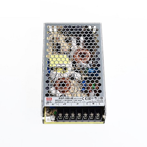 RSP-100-48 MEANWELL 100,8 Вт 48 В постоянного тока 2,1 А 115/230 В переменного тока, один выход с функцией коррекции коэффициента мощности
