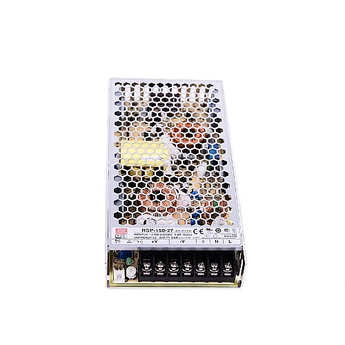 RSP-150-27 MEANWELL 151,2 Вт 27 В постоянного тока 5,6 А 115/230 В переменного тока, один выход с функцией коррекции коэффициента мощности