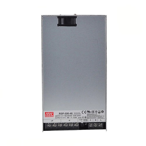 RSP-500-48 MEANWELL 504W 48VDC 10.5A 115/230VAC один выход с функцией коррекции коэффициента мощности