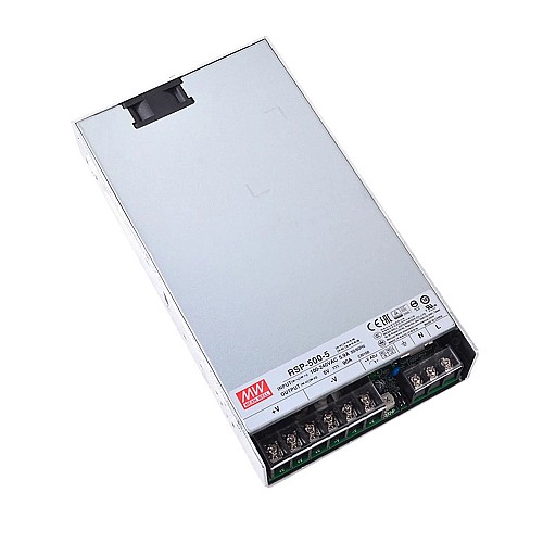 RSP-500-5 MEANWELL 450 Вт 5 В постоянного тока 90 А 115/230 В переменного тока, один выход с функцией коррекции коэффициента мощности