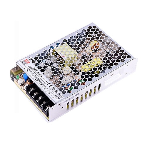 RSP-75-24 MEANWELL 76,8 Вт 24 В постоянного тока 3,2 А 115/230 В переменного тока, один выход с функцией коррекции коэффициента мощности
