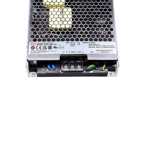 UHP-1500-115 MEANWELL 1500.75W 13.05A 115/230VAC тонкий импульсный источник питания с PFC