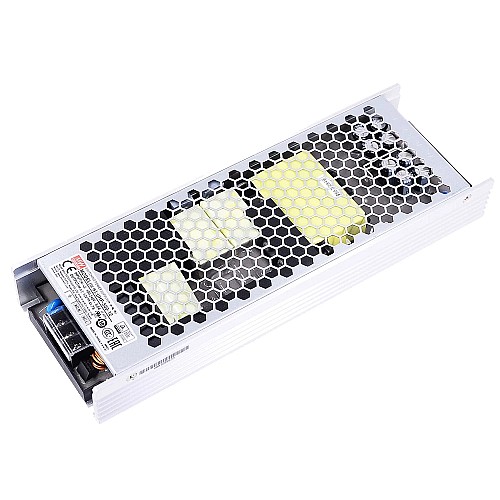 UHP-500-12 MEANWELL 500,4 Вт 12 В постоянного тока 41,7 А 115/230 В переменного тока Тонкий импульсный источник питания с коррекцией коэффициента мощности