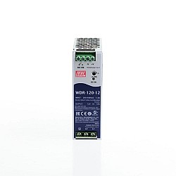 WDR-120-12 MEANWELL 120 Вт 12 В постоянного тока 10 А 230/400 В переменного тока сверхширокий входной промышленный источник питания на DIN-рейку