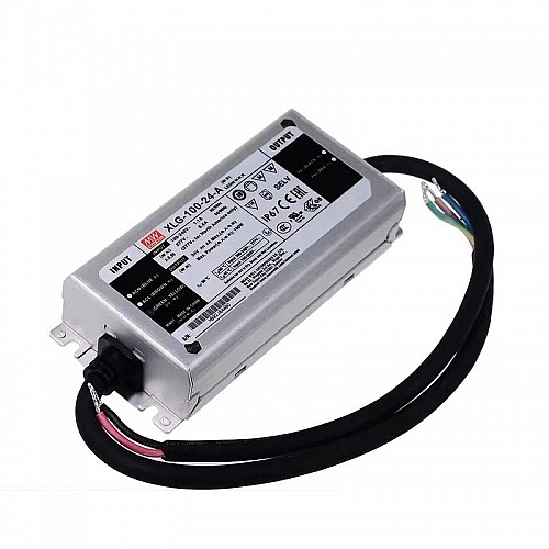 XLG-100-24-A MEANWELL 96 Вт 24 В постоянного тока 4 А 115/230 В переменного тока с режимом постоянной мощности светодиодного драйвера