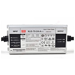 XLG-75-24-A MEANWELL 74,4 Вт 24 В постоянного тока 3,1 А 115/230 В переменного тока с режимом постоянной мощности светодиодного драйвера