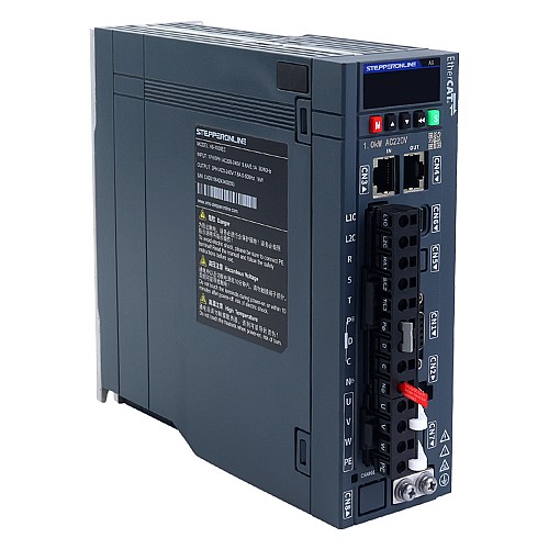 Набор серводвигателей переменного тока A6H серии 850W EtherCAT 1500rpm 5.39Nm 17-битный абсолютный энкодер IP67 - A6H-EC850H2A1-M17 | StepperOnline