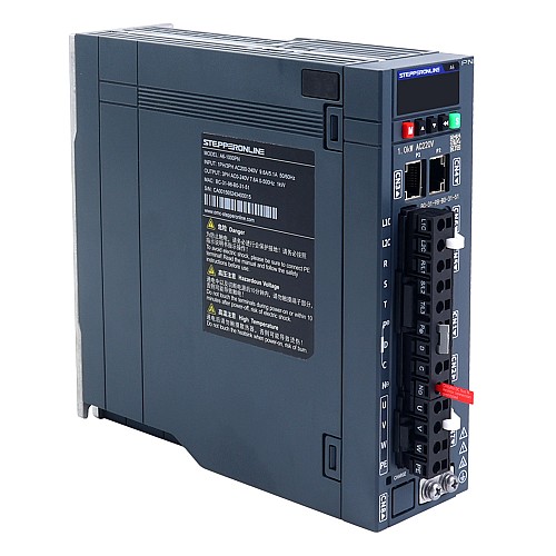Комплект серводвигателя переменного тока серии A6 1000 Вт PROFINET, 3000 об/мин, 3,18 Нм, 17-битный абсолютный энкодер IP67