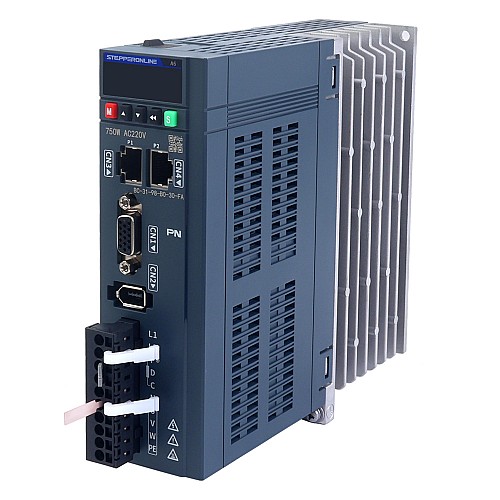 Комплект серводвигателя переменного тока серии A6 750 Вт PROFINET, 3000 об/мин, 2,39 Нм, с тормозом, 17-битный абсолютный энкодер, класс защиты IP67 Комплект серводвигателя переменного тока серии A6 750 Вт PROFINET, 3000 об/мин, 2,39 Нм, с тормозом, 17-битный абсолютный энкодер, класс защиты IP67
